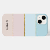 Modern band | Elegant Pastel Green Tone Case-Mate iPhoneケース (裏面 (横))