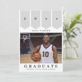 Modern Banner Graduate Announcement  招待状 (スタンド正面)