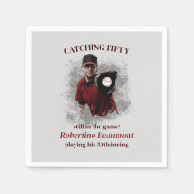 Modern Baseball Catching Fifty メンズ 50歳の誕生日