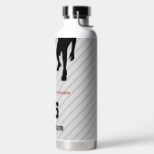 Modern Basketball Player Team Name Number ウォーターボトル (左面)