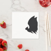 Modern bat スタンダードカクテルナプキン (インサイチュ)