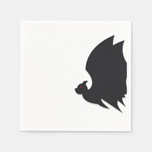 Modern bat スタンダードカクテルナプキン (正面)