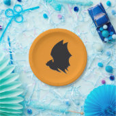 Modern bat ペーパープレート (パーティー)