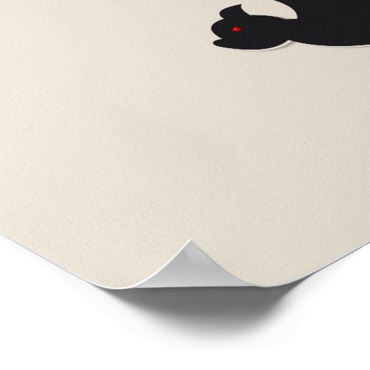 Modern bat ポスター (角)