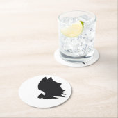 Modern bat ラウンドペーパーコースター (インサイチュ)