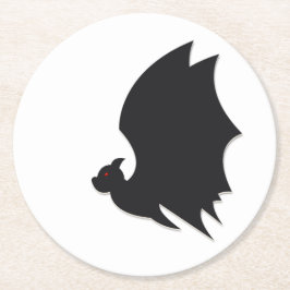 Modern bat ラウンドペーパーコースター