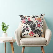 Modern Batik Fish Pattern クッション (椅子)