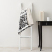 Modern BATIK Pattern シェルパブランケット (インサイチュ)