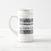 Modern BATIK Pattern ビールジョッキ (左)