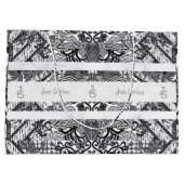 Modern BATIK Pattern ラージペーパーバッグ (裏面)