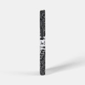 Modern BATIK Pattern iPhoneケース (右側面)