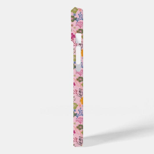 Modern Batik Rose Shadow Case-Mate iPhoneケース (裏面 / 左)