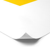 Modern Bauhaus Geometric Abstract Minimalist ポスター (角)