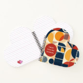 Modern Bauhaus Geometric Pattern ノートブック (内部)