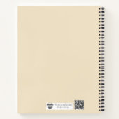 Modern Bauhaus Geometric Pattern ノートブック (裏面)