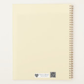 Modern Bauhaus Geometric Pattern プランナー手帳 (裏面)