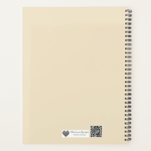 Modern Bauhaus Geometric Pattern  プランナー手帳 (裏面)