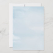 Modern Beach and Dunes Wedding Brunch 招待状 (裏面)