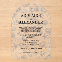 Modern Beach Coastal Watercolor Wedding Blue