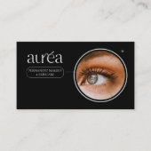 Modern Beauty Cosmetic Salon Business Card 名刺 (正面)