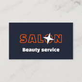 Modern Beauty Services Hair Stylists Salon 名刺 (裏面)