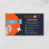 Modern Beauty Services Hair Stylists Salon 名刺 (正面)