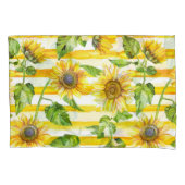 Modern Bedroom Pillowcases FlowersPattern Matching 枕カバー (正面左)