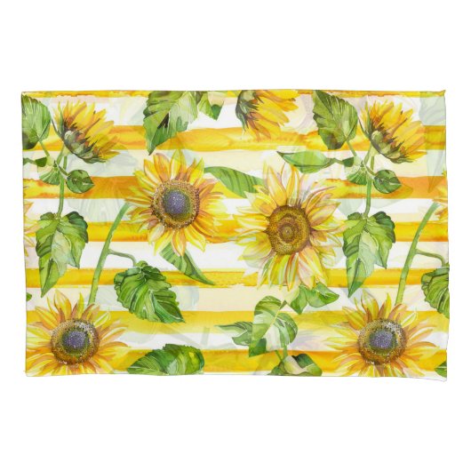 Modern Bedroom Pillowcases FlowersPattern Matching 枕カバー (正面左)