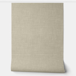Modern Beige Home Office Linen Look Texture 壁紙