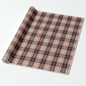 Modern beige plaid  ラッピングペーパー (アンロールド)