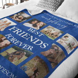 Modern | Best Friends Forever| フォトコラージュ フリースブランケット