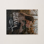 Modern Best Mama Ever Photo Mothers Day Gifts ジグソーパズル (横)