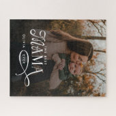 Modern Best Mama Ever Photo Mothers Day Gifts ジグソーパズル (横)