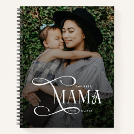 Modern Best Mama Ever Photo Mothers Day Gifts ノートブック