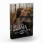 Modern Best Mama Ever Photo Mothers Day Gifts フォトブロック (左)