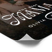 Modern Best Mama Ever Photo Mothers Day Gifts ポスター (角)