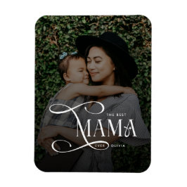 Modern Best Mama Ever Photo Mothers Day Gifts マグネット