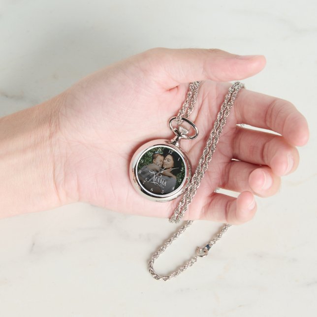 Modern Best Mama Ever Photo Mothers Day Gifts 腕時計 (手)