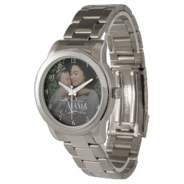 Modern Best Mama Ever Photo Mothers Day Gifts 腕時計