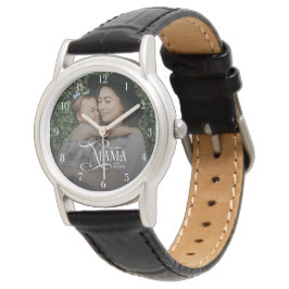 Modern Best Mama Ever Photo Mothers Day Gifts 腕時計