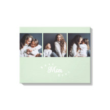 Modern Best Mom Ever Elegant Script 3 Photo