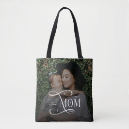 Modern Best Mom Ever  Photo Mothers Day Gifts トートバッグ