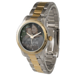 Modern Best Mom Ever Photo Mothers Day Gifts 腕時計