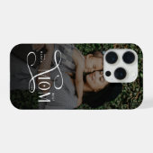 Modern Best Mom Ever Photo Mothers Day Gifts iPhoneケース (裏面横)