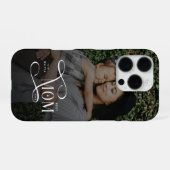 Modern Best Mom Ever Photo Mothers Day Gifts iPhoneケース (裏面横)