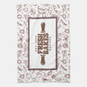 Modern Best Pizza In Town Professional  キッチンタオル (縦)