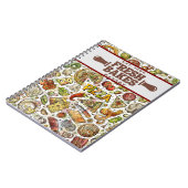 Modern Best Pizza In Town Professional  ノートブック (左側)