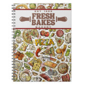 Modern Best Pizza In Town Professional  ノートブック (正面)