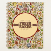 Modern Best Pizza In Town Professional  プランナー手帳 (正面)