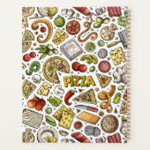 Modern Best Pizza In Town Professional  プランナー手帳 (裏面)